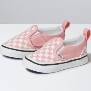 TODDLER CHECKERBOARD SLIP-ON VANS